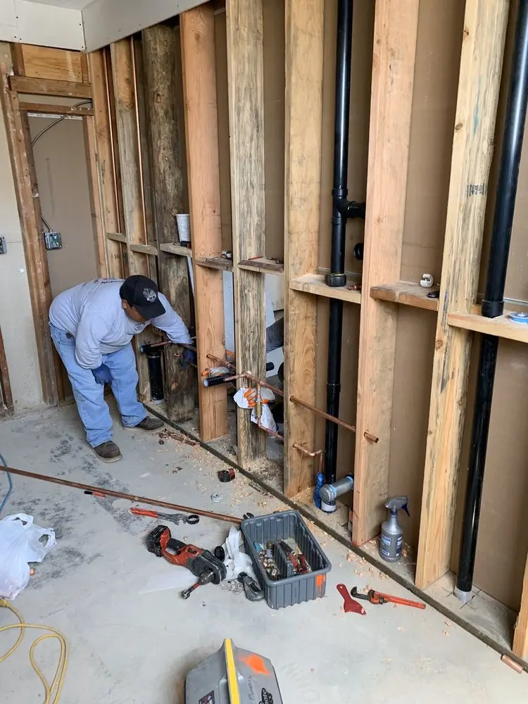 Commercial rough-in plumbing for Gas Line Repair in Andrews Gardens